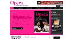 Desktop Screenshot of opera.co.uk