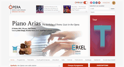 Desktop Screenshot of opera.hu